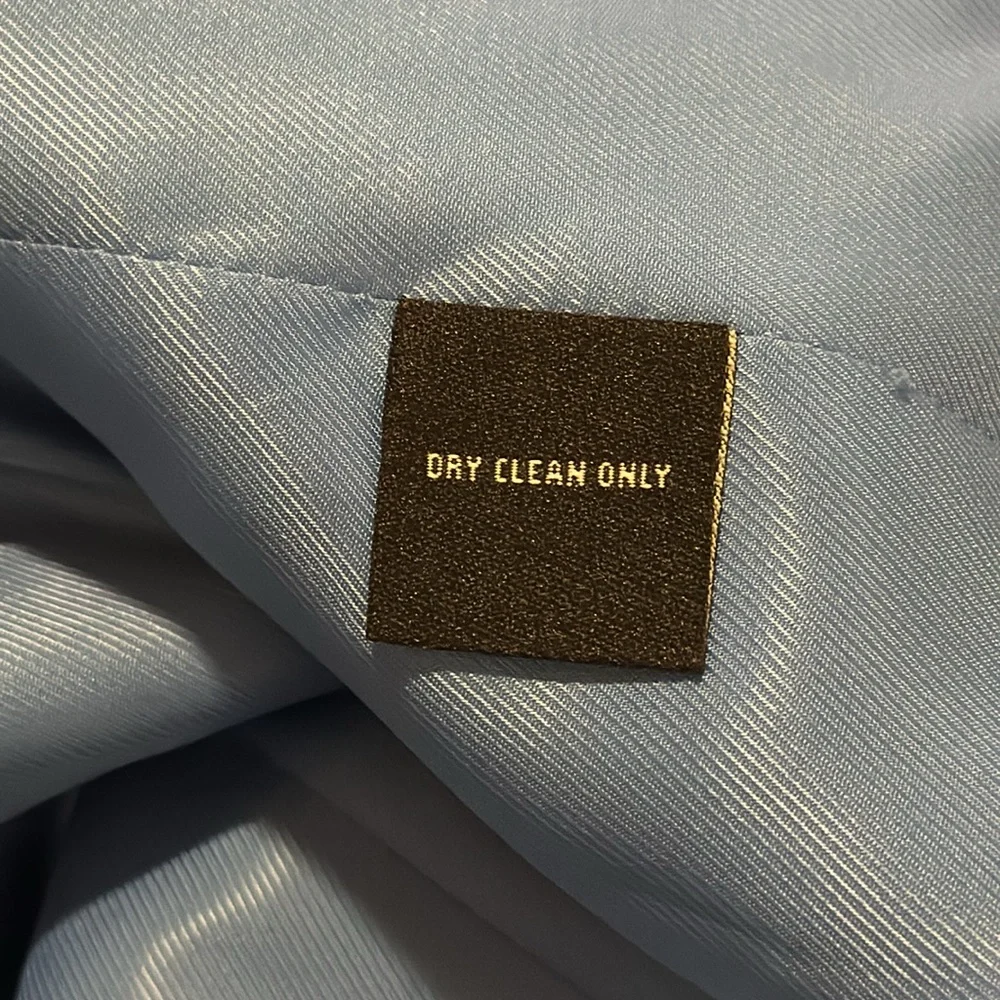 Jos. A. Bank Linen Blazer Navy Lined Two Button Closure NWT-Medium